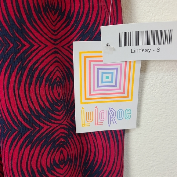 LuLaRoe New Lindsay Kimono Womens Sz Small Open Front Draped Cardigan Cover Up - Picture 9 of 12